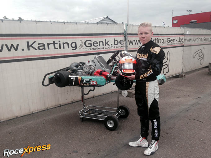 Lorenzo van Riet KZ 125cc schakel Formula K